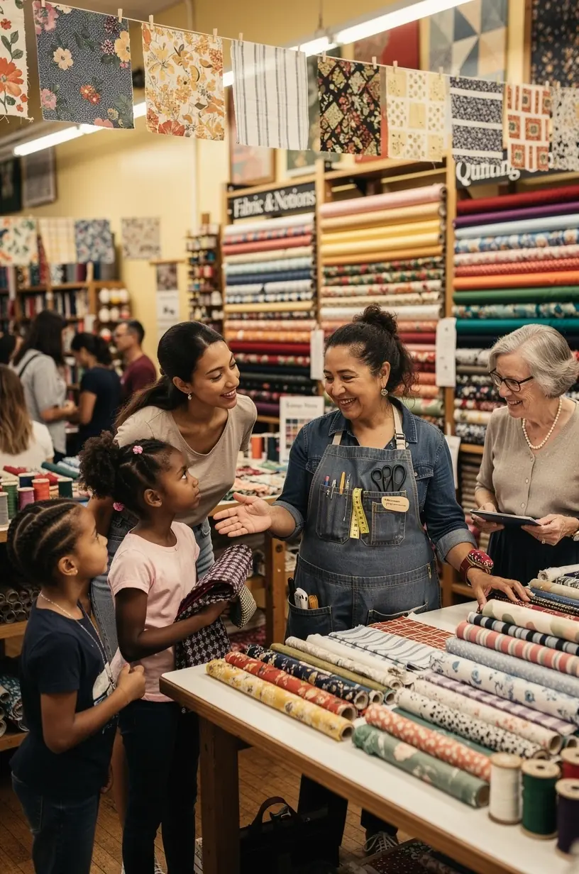 A variety of yarn types for beginners' guide.